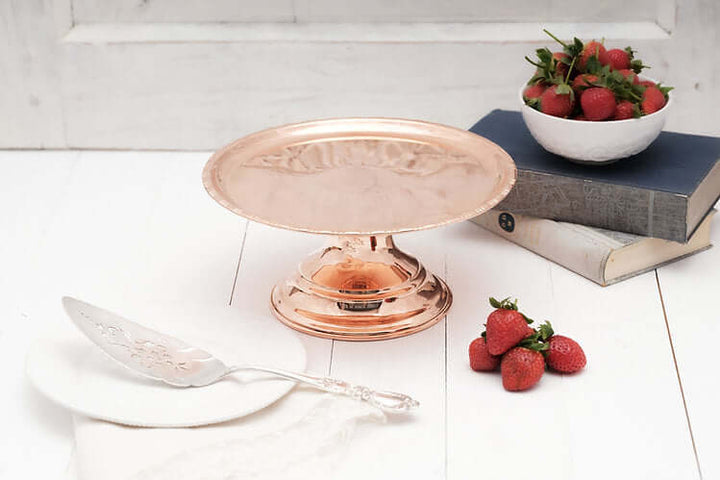 Vintage Inspired Copper Cakestand