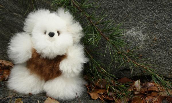 Alpaca Pocket Teddy Bears