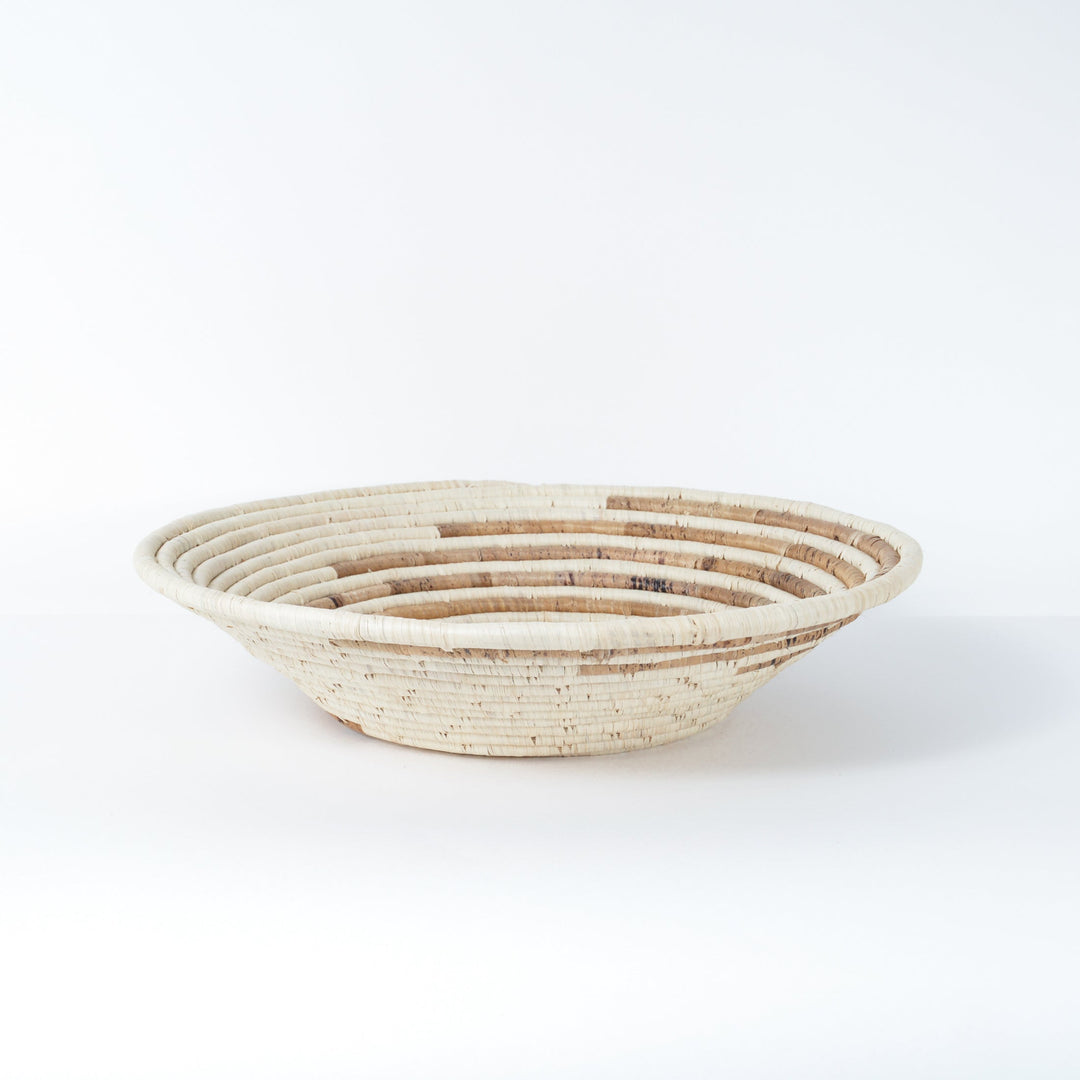 Large Breaking Waves Basket ~ Banana Fiber