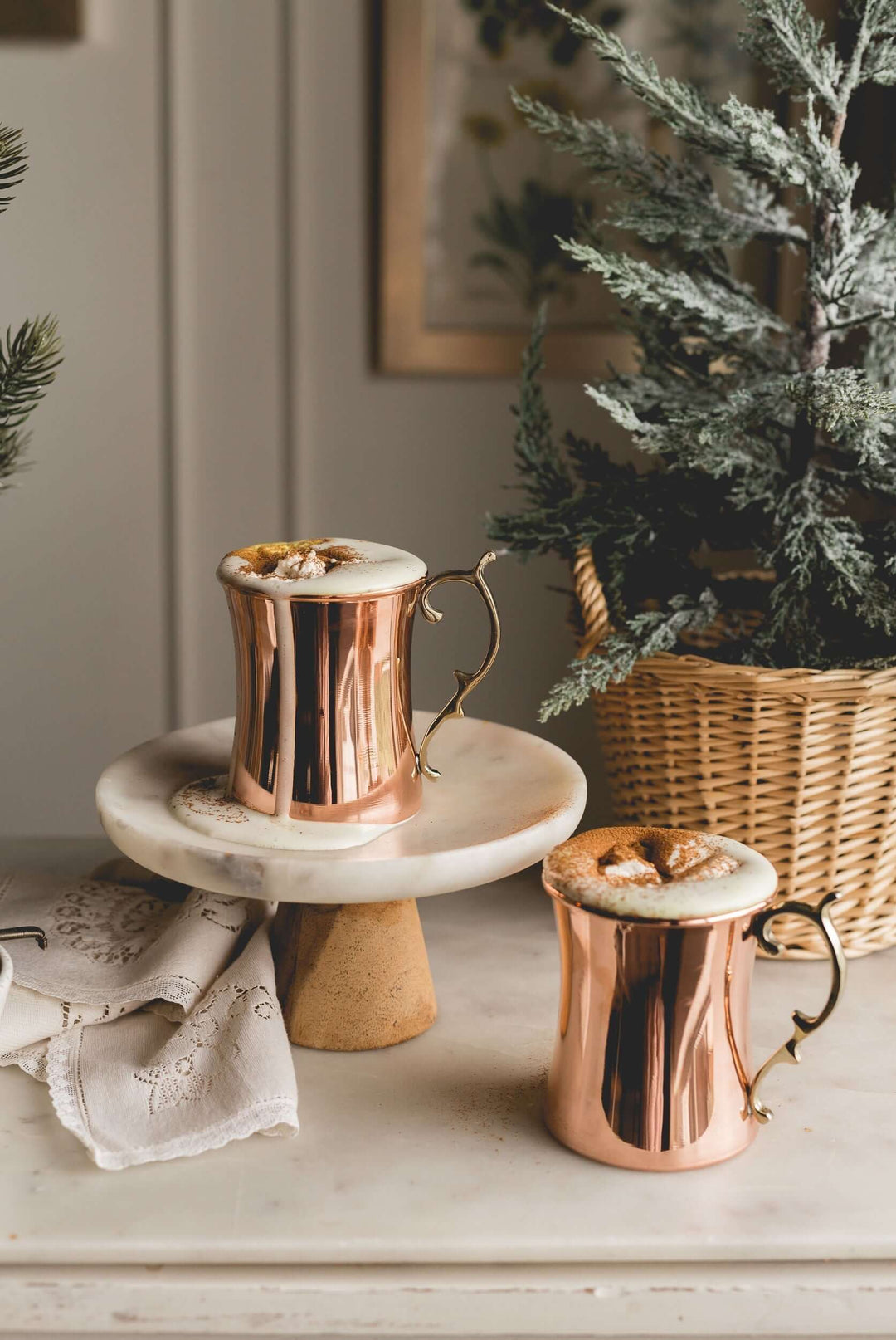 Vintage Inspired Cocktail Mugs (Set of 4)