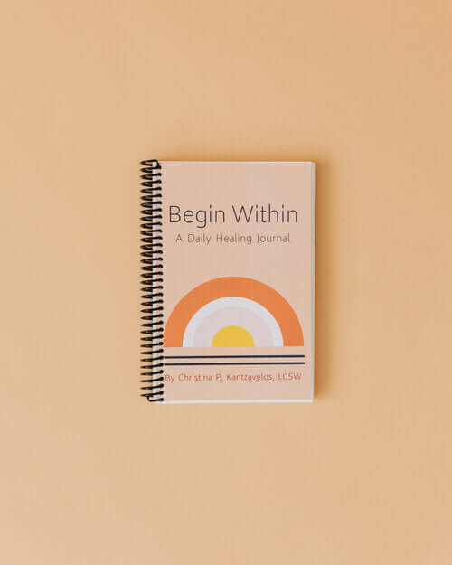 BEGIN WITHIN ECO-FRIENDLY WELLNESS JOURNAL (SPIRAL BOUND EDITION) - Pink