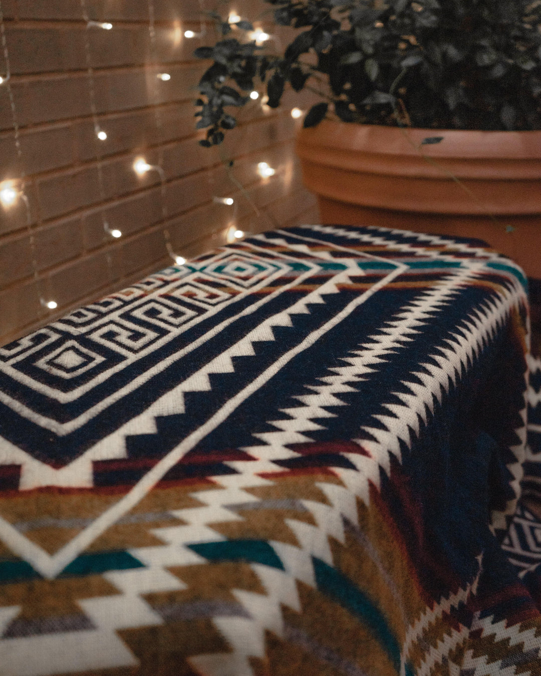 Achuar Blanket - Dark Navy