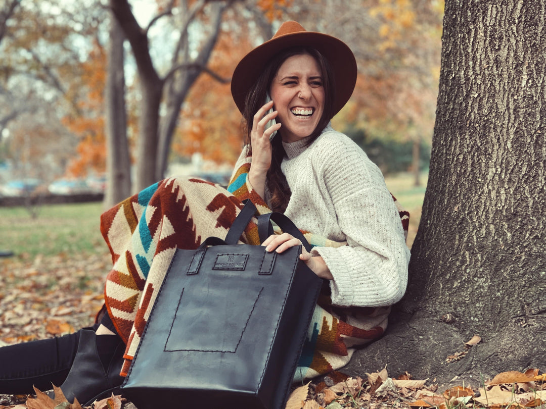 Leather Tote Bag