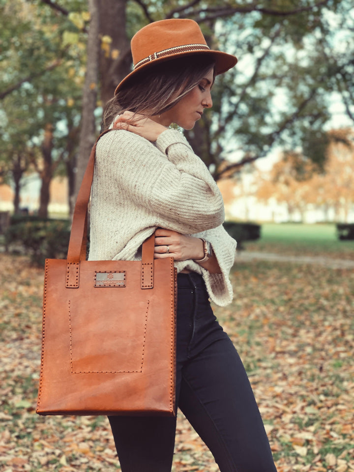 Leather Tote Bag