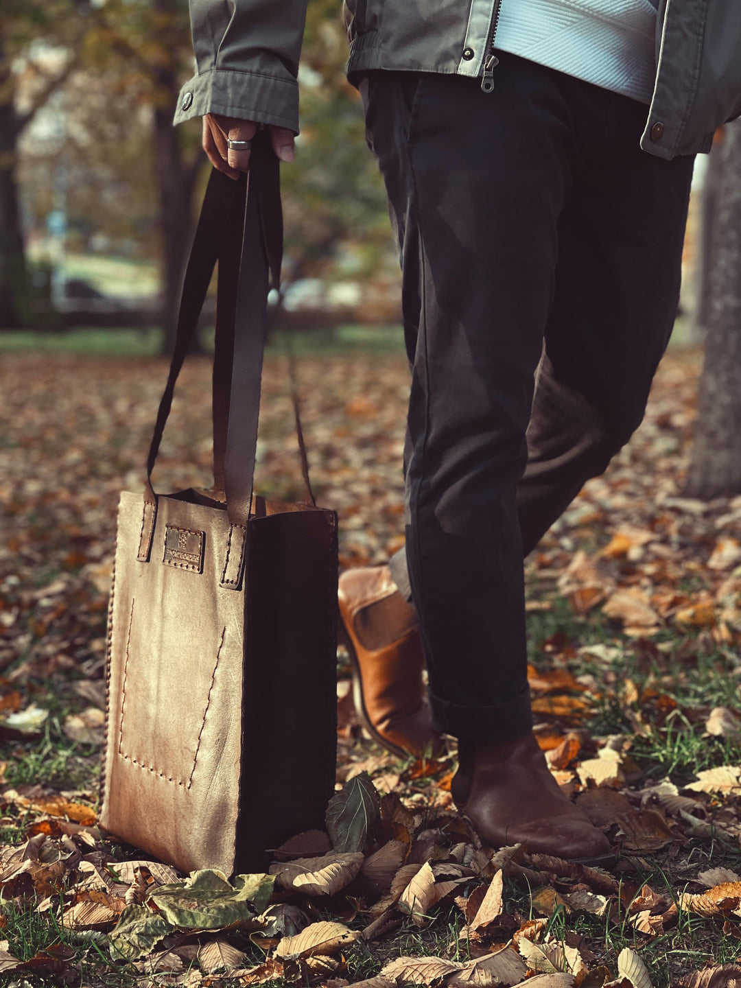 Leather Tote Bag