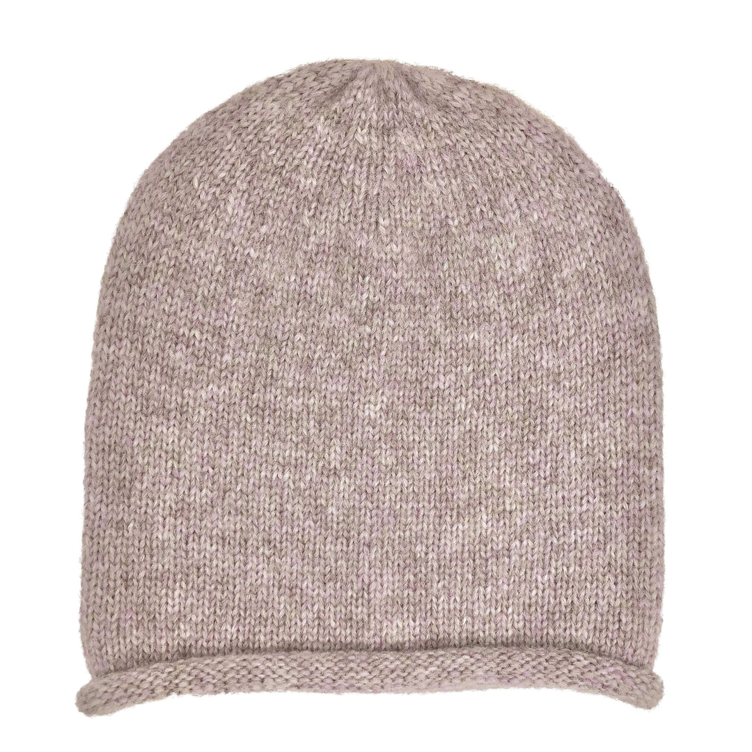 Blush Essential Knit Alpaca Beanie