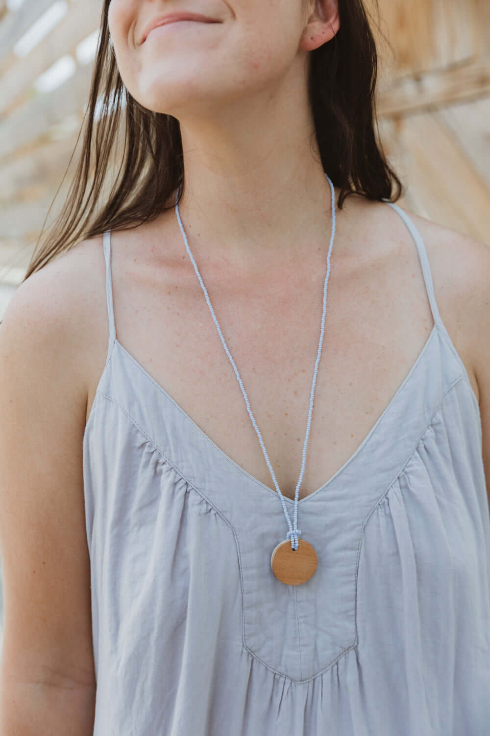 Bone Pendant Necklace