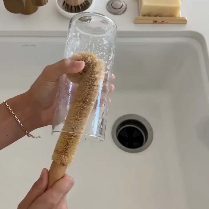 Coconut Bottle Cleaning Brush