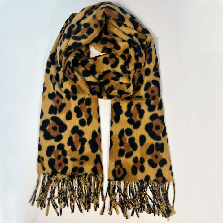 Leopard Print Scarf