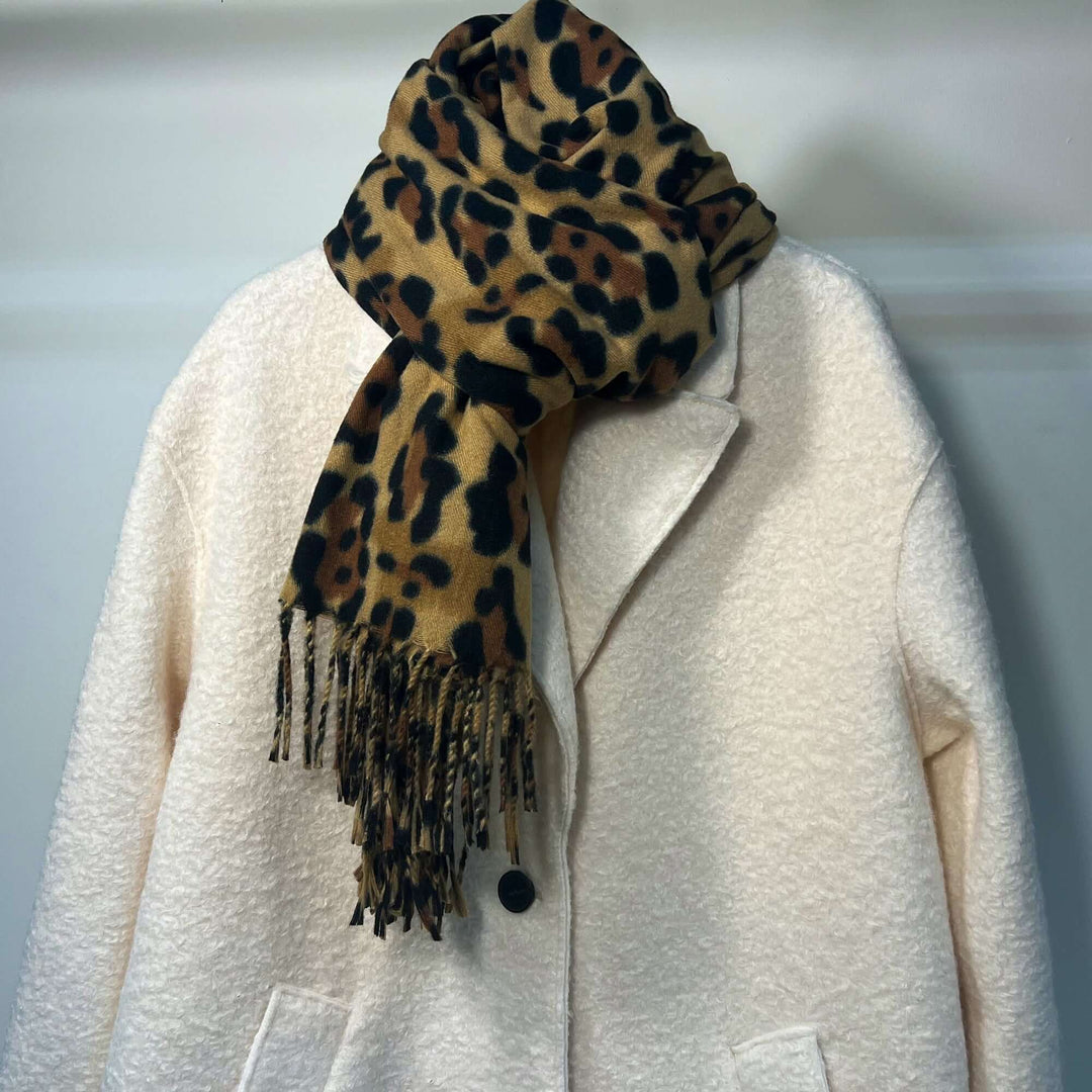 Leopard Print Scarf