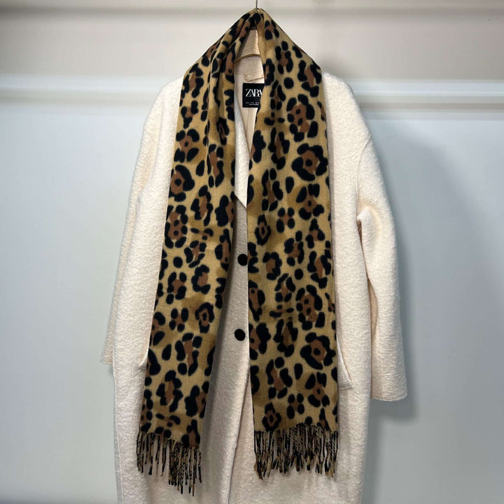 Leopard Print Scarf