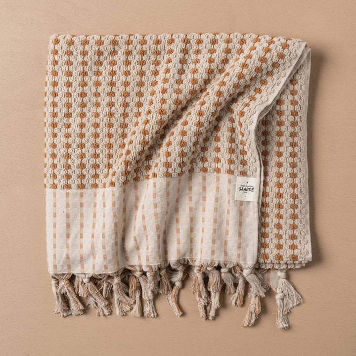 Clay Dotted Terry Towel