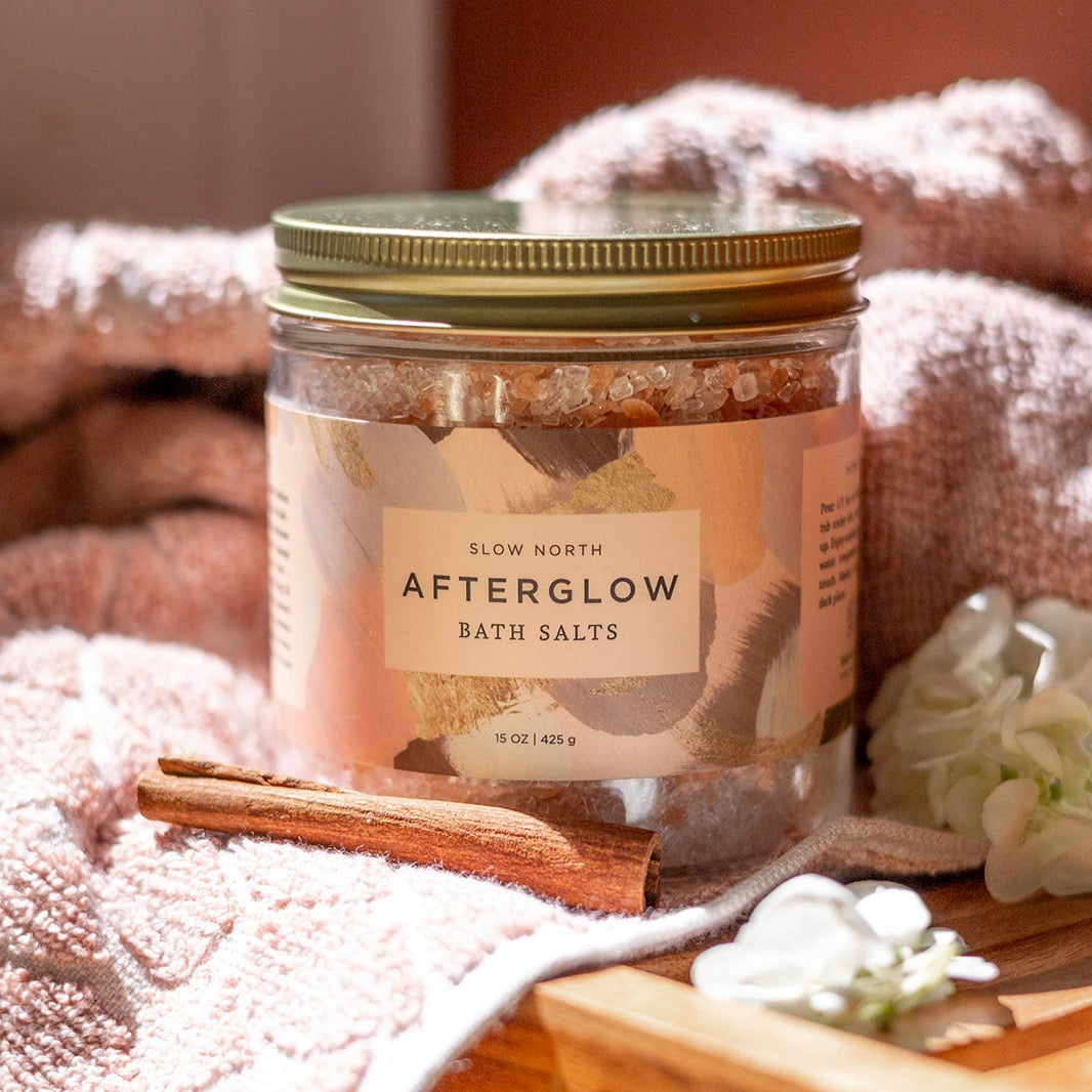 Afterglow Bath Salts - 15 oz Jar