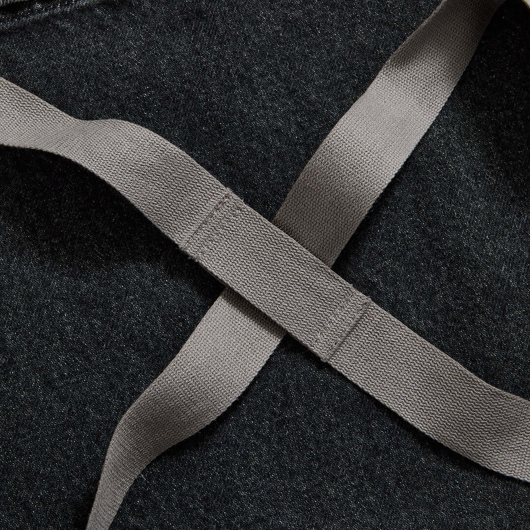 The Crossback Apron - Oyster Grey Denim