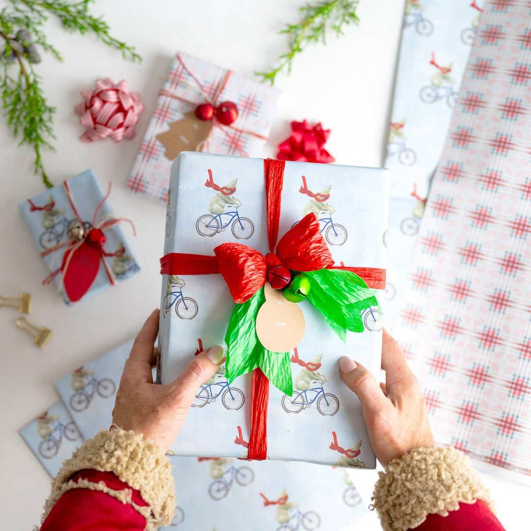 Double-sided Eco Wrapping Paper - Holiday