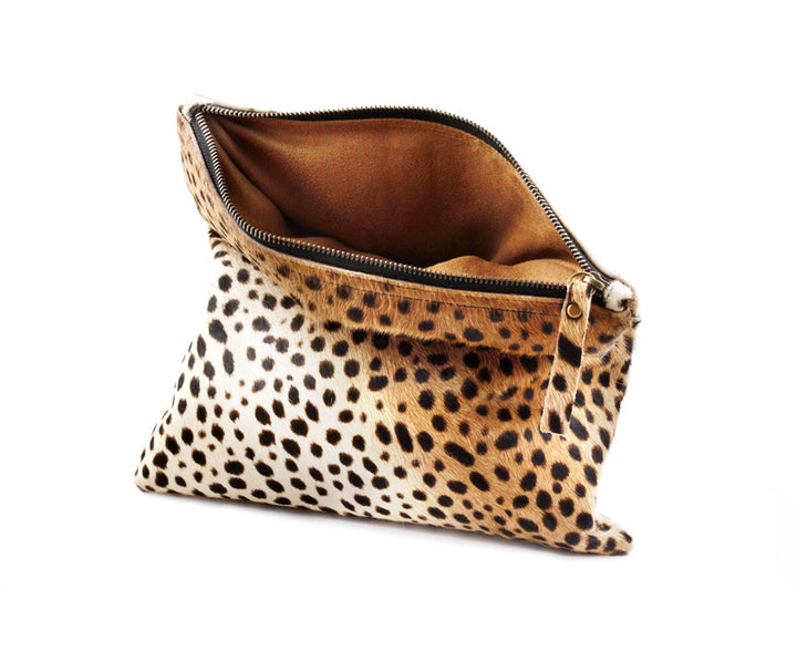 Leopard Clutch