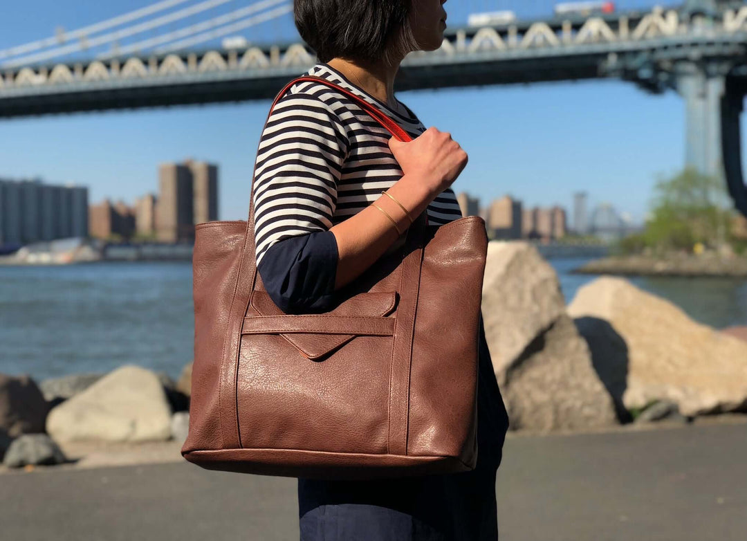 Borough Vegan Tote (3 Colors)