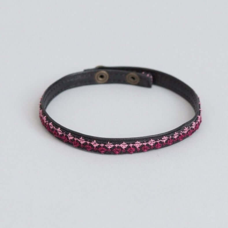 Rana Choker / Wrap Bracelet - Rose