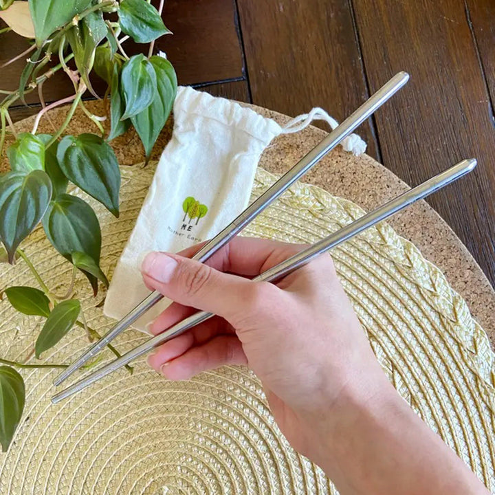 Reusable Stainless Steel Travel Portable Chopsticks