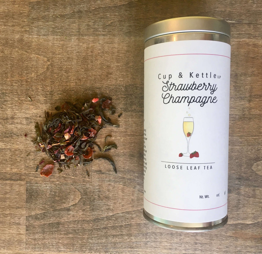 Strawberry Champagne Tea 3 oz Tin