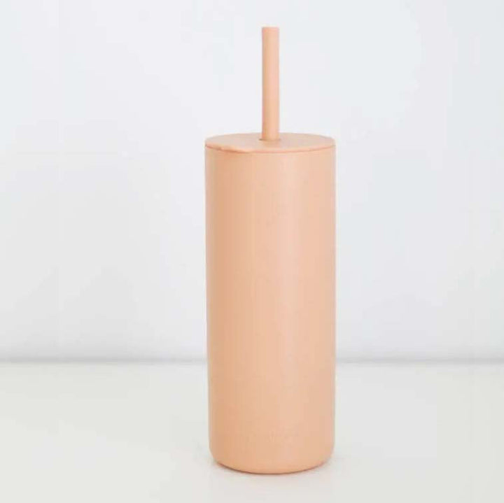 Silicone Cup with Straw - Adult