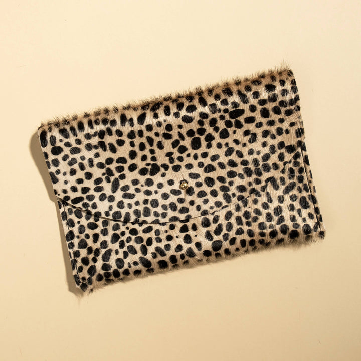 Spotted Hide Pouch