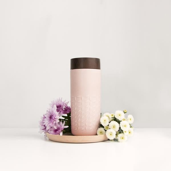 Footprint Ceramic Travel Mug