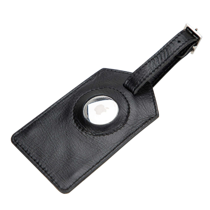 Estes Genuine Leather Luggage Tag with AirTag Slot