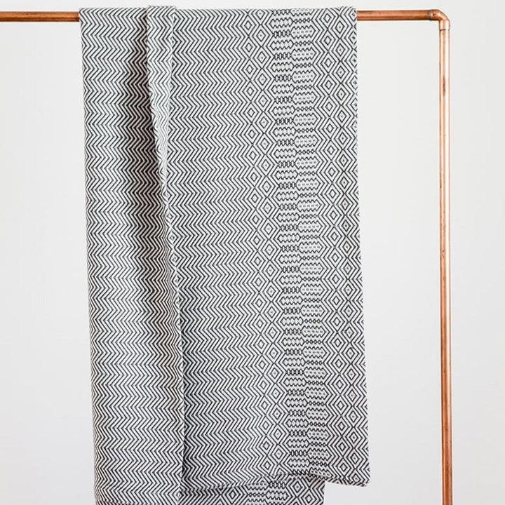 Bakuba Throw - Charcoal