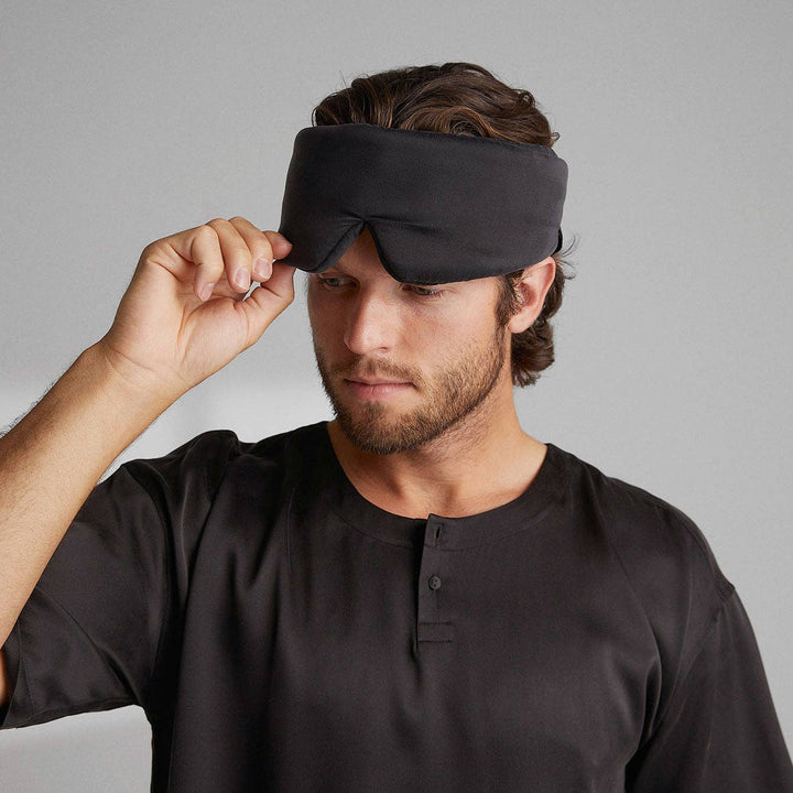 Silk Sleep Mask Blk