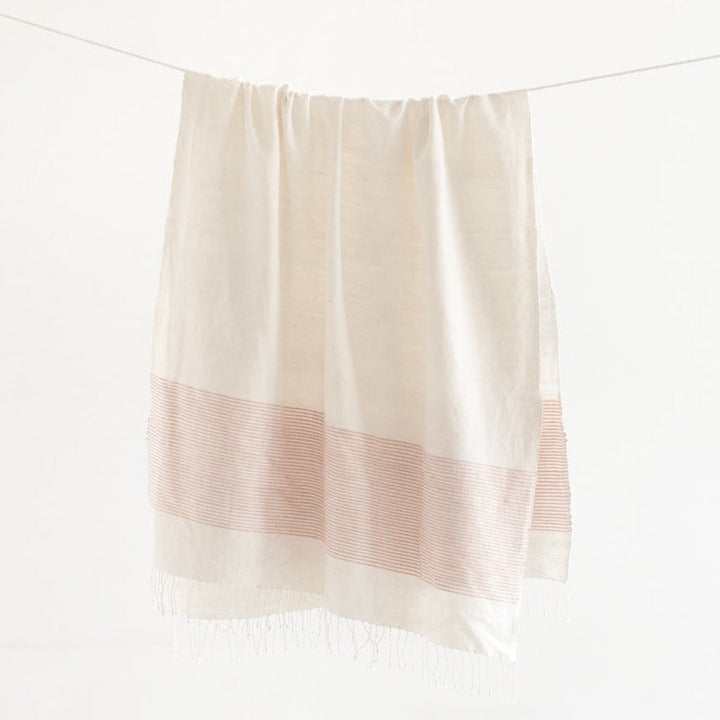 Riviera Throw - Blush