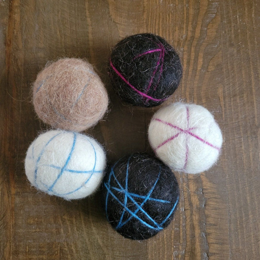 Fancy Decorative Alpaca Dryer Balls