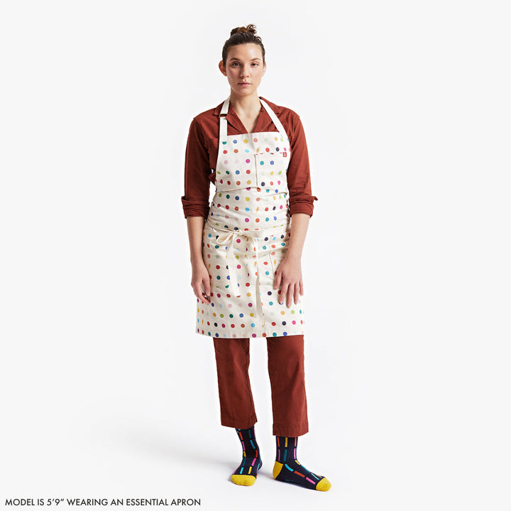 The Essential Apron - Jalapeno Red