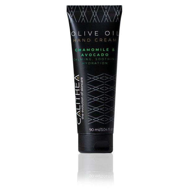 CALITHEA OLIVE OIL HAND CREAM WITH CHAMOMILE & AVOCADO: 96.4% NATURAL CONTENT