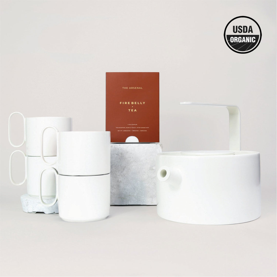 The Modern Tea Set by Firebelly Tea