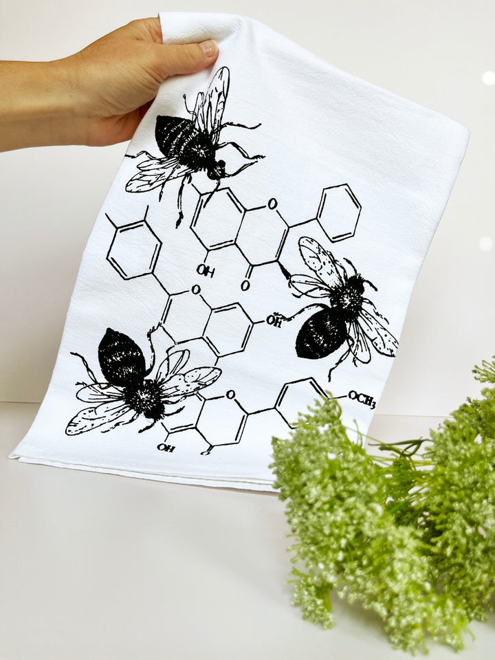 Honey Chemistry Cotton Kitchen Towel