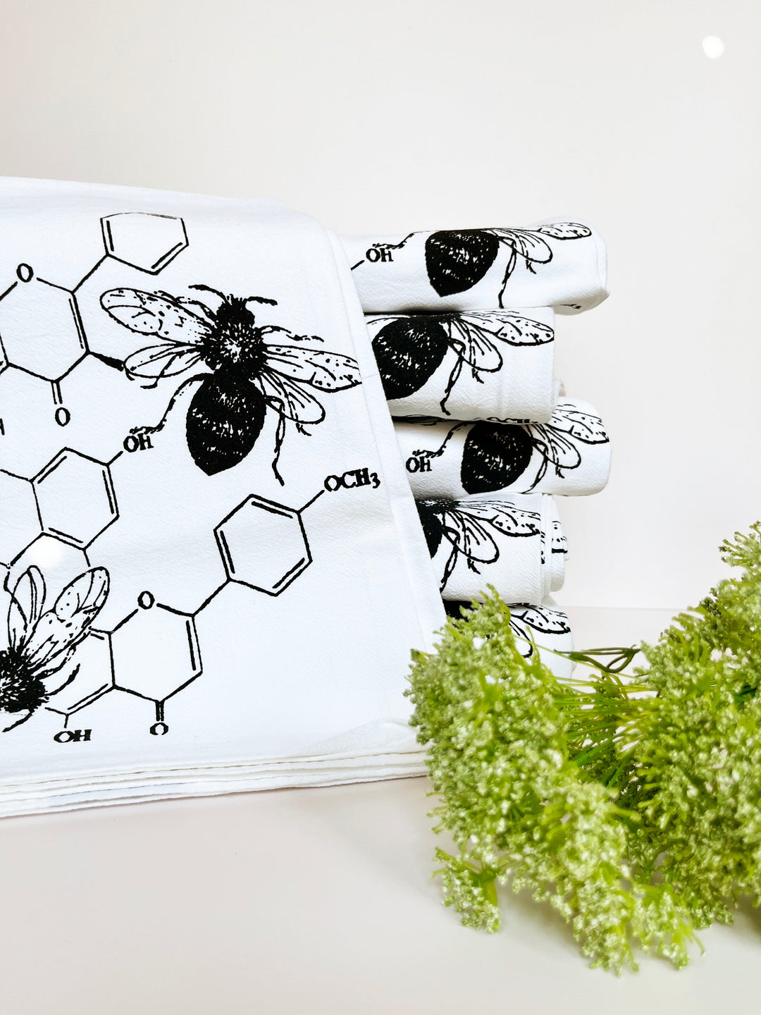 Honey Chemistry Cotton Kitchen Towel