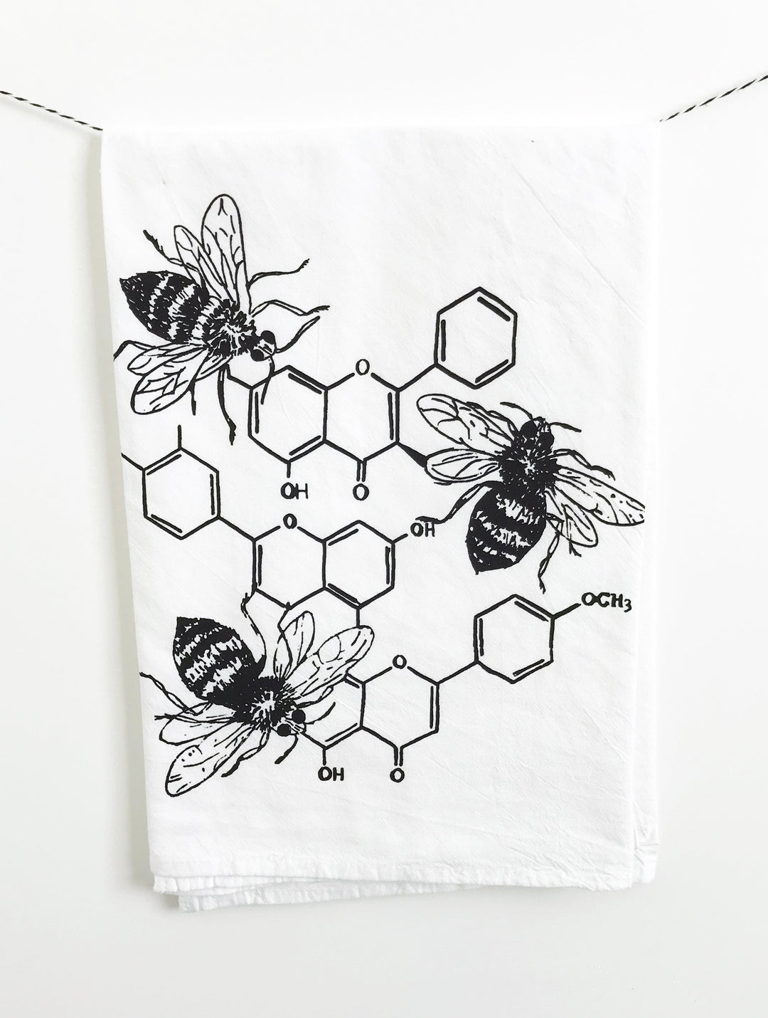 Honey Chemistry Cotton Kitchen Towel