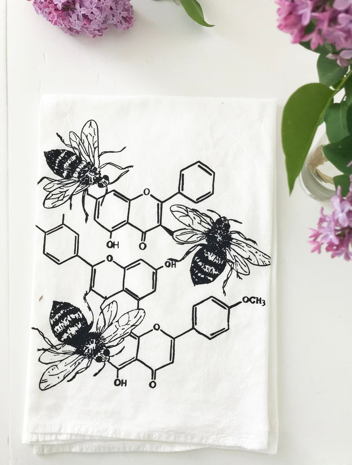 Honey Chemistry Cotton Kitchen Towel