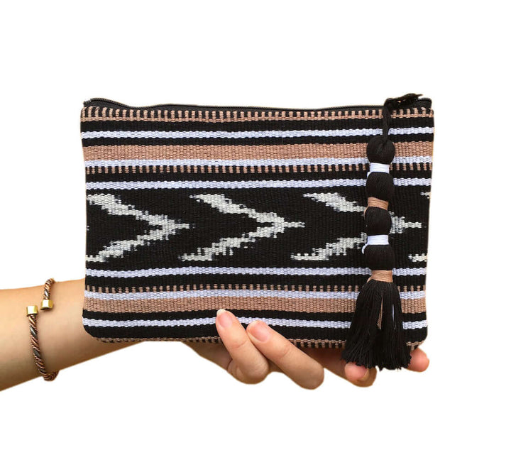 Ikat Backstrap Clutch