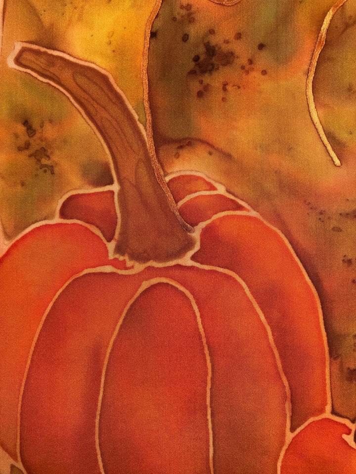 “Autumn Celebration” - Silk Wall-hanging - $125