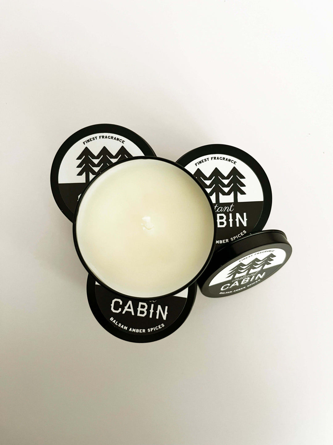 Instant Cabin Scented Candle Tin