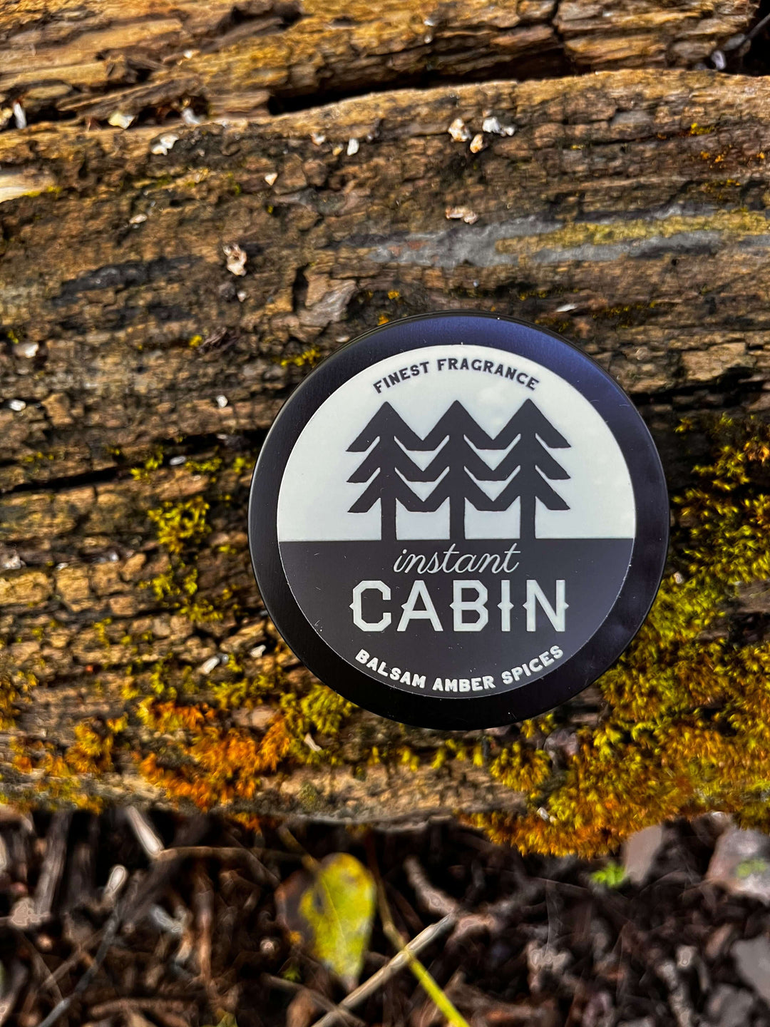 Instant Cabin Scented Candle Tin