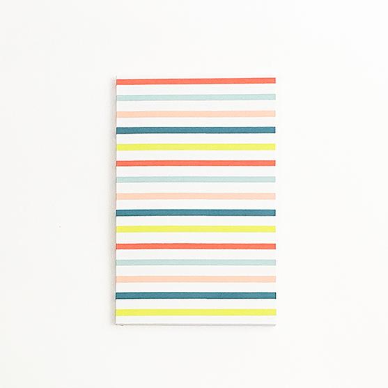 Colorful Stripes Journal