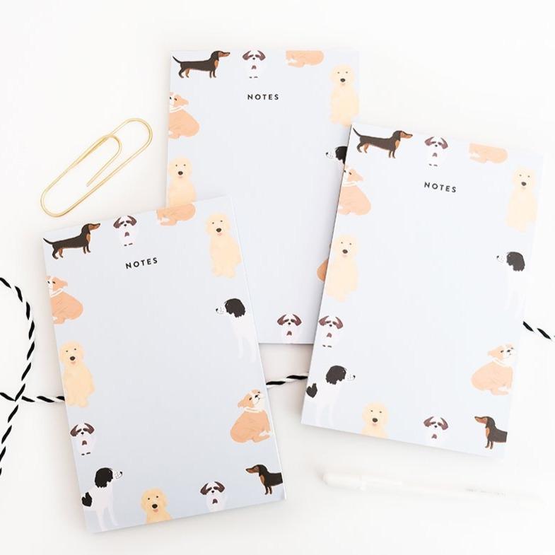 Dog Notes Notepad