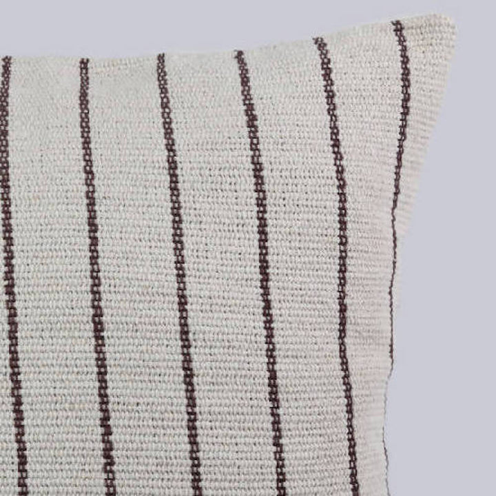 Heavy Cotton Striped Pillow Cover