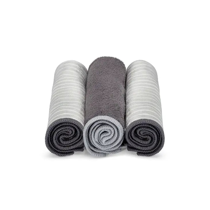 Recycled All-Purpose Microfiber Cloths (set of 3)