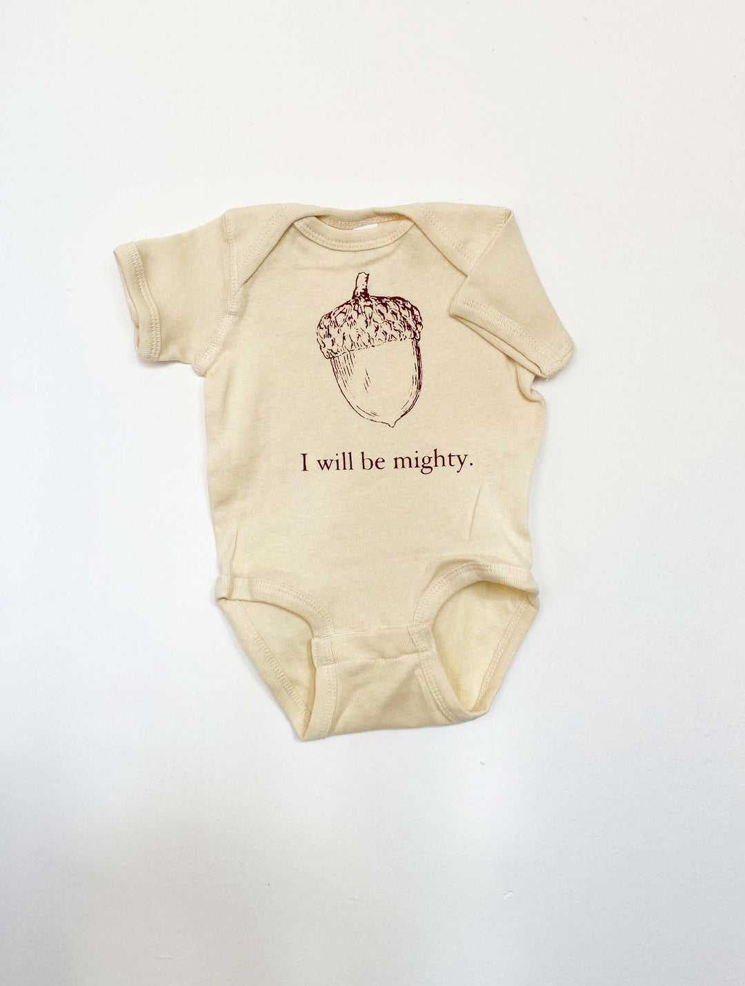 I Will Be Mighty Baby Bodysuit