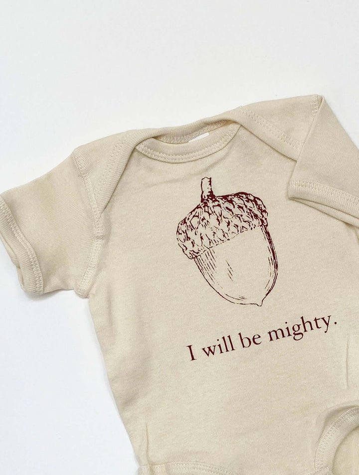 I Will Be Mighty Baby Bodysuit