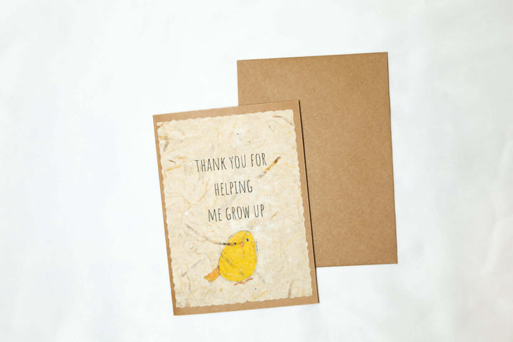 Banana Paper Mother's Day Cards